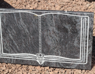 Granite Bible Plaque